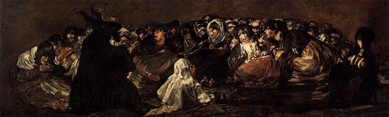 Francisco de Goya Witches Sabbath